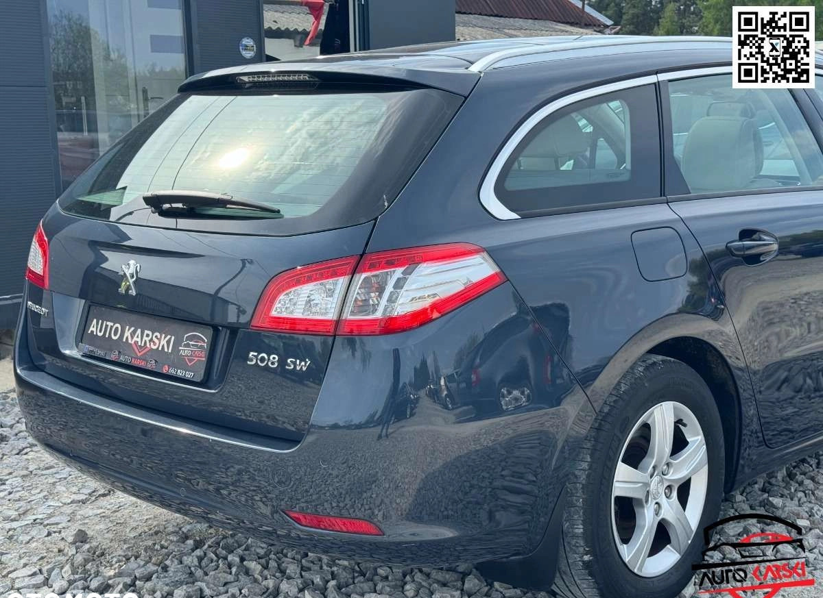 Peugeot 508 cena 26900 przebieg: 204000, rok produkcji 2012 z Płońsk małe 781